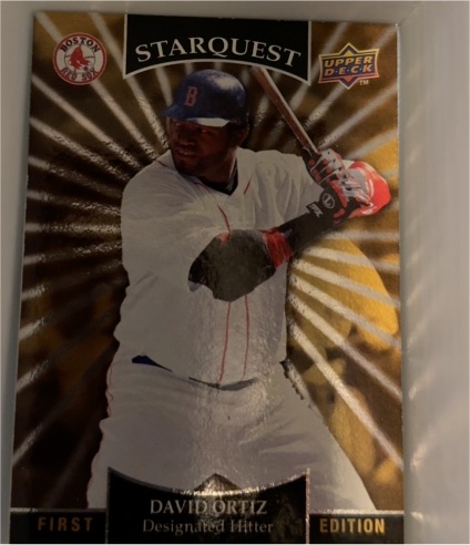 2009 Upper Deck First Edition Starquest #SQ-8 David Ortiz — front