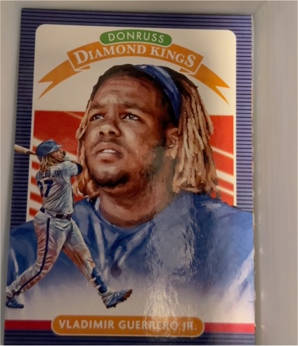 2020 Donruss Diamond Kings #14 Vladimir Guerrero Jr. — front