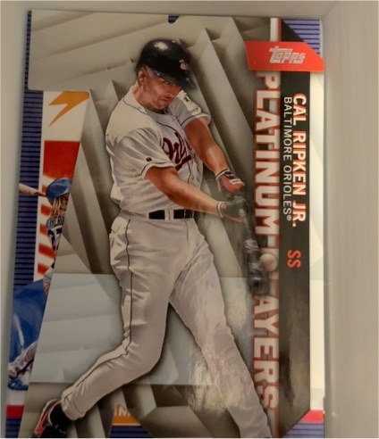 2021 Topps Platinum Players Die Cut #PDC-3 Cal Ripken Jr. — front