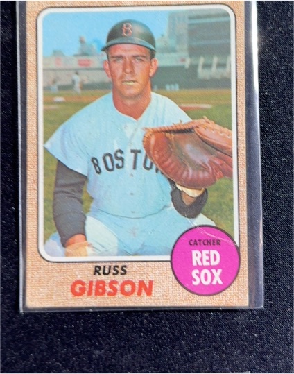 1968 Topps #297 Russ Gibson — front