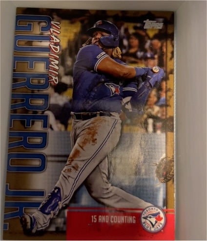 2020 Topps #VGJ-28 Vladimir Guerrero Jr. Player Highlights — front