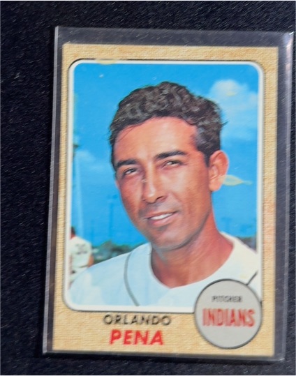 1968 Topps #471 Orlando Pena — front