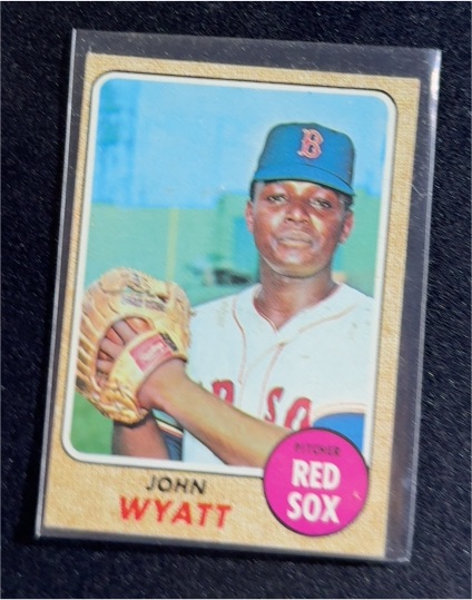 1968 Topps #481 John Wyatt — front
