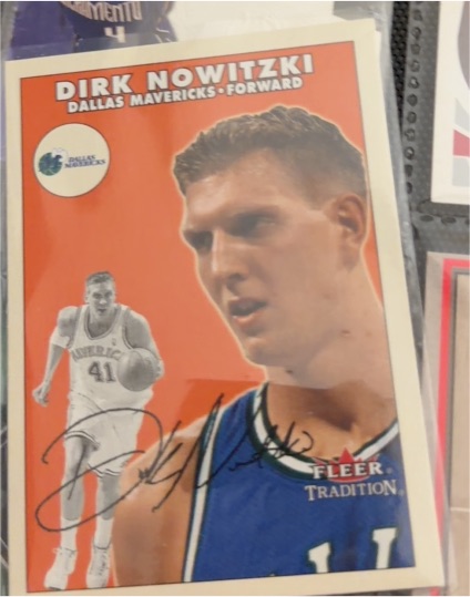 2000-01 Fleer Tradition #108 Dirk Nowitzki — front