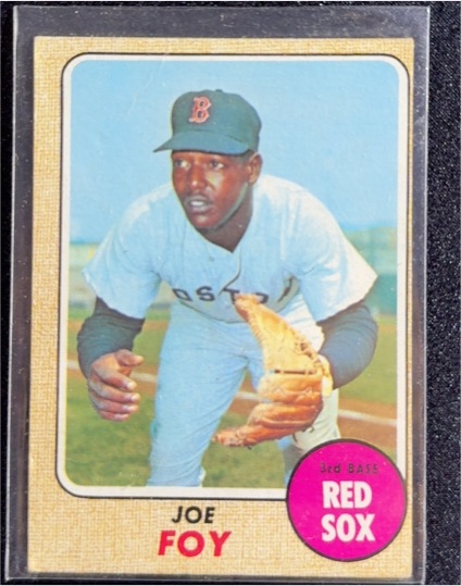 1968 Topps #387 Joe Foy — front
