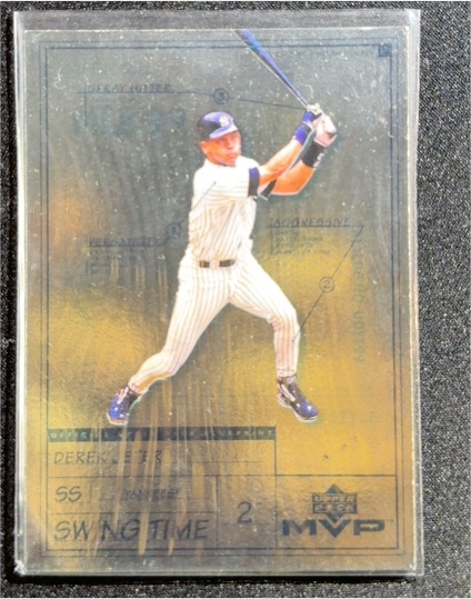 1999 Upper Deck MVP #S12 Derek Jeter Swing Time — front