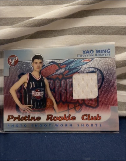 2002-03 Topps Pristine Rookie Club #PRC-YM Yao Ming — front