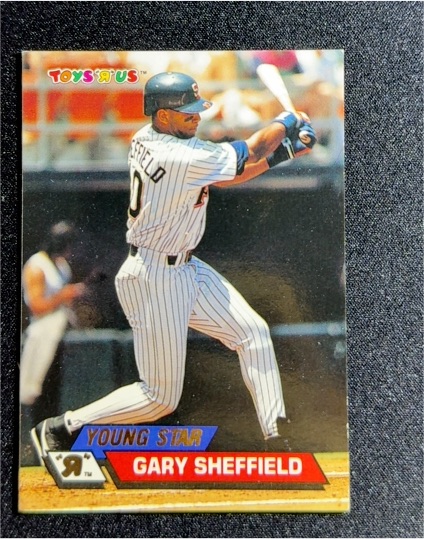 1993 Topps Stadium Club Toys R Us #64 Gary Sheffield — front