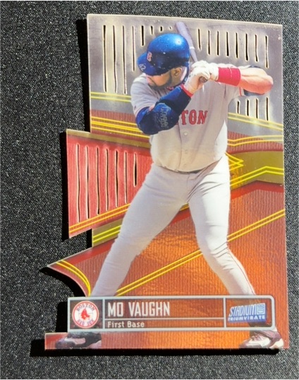 1999 Topps Stadium Club Triumvirate Luminous #T7C Mo Vaughn — front