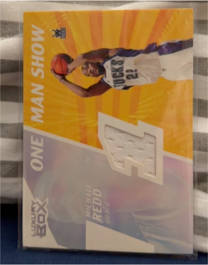 2005-06 Topps Luxury Box One Man Show Relics #OMSR-MR Michael Redd — front