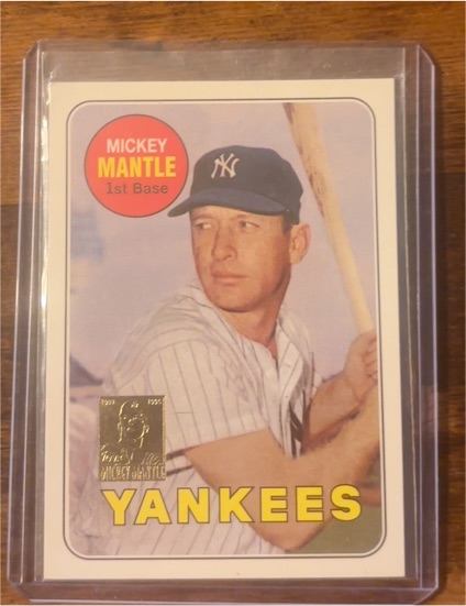1996 Topps #19 Mickey Mantle — front