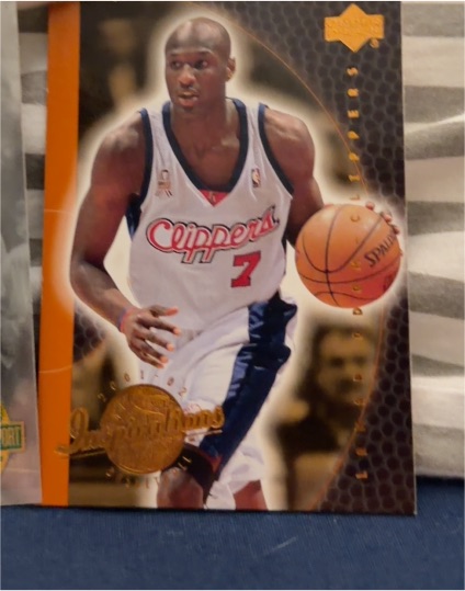 2001-02 Upper Deck Inspirations #36 Lamar Odom — front