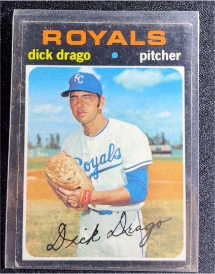 1971 Topps #752 Dick Drago — front