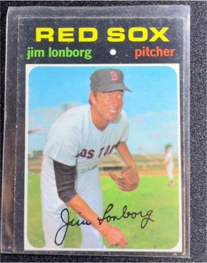 1971 Topps #577 Jim Lonborg — front