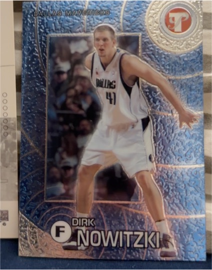 2002-03 Topps Pristine #44 Dirk Nowitzki — front
