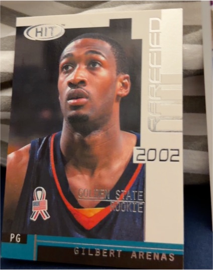 2002-03 SAGE Hit Rarefied #R3 Gilbert Arenas — front