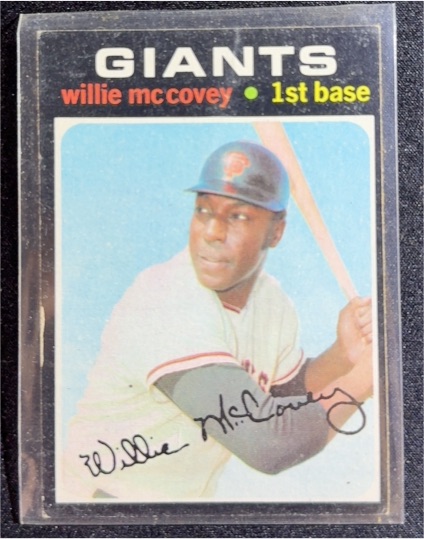 1971 Topps #50 Willie McCovey — front