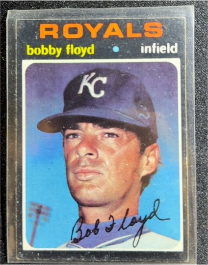1971 Topps #646 Bobby Floyd — front