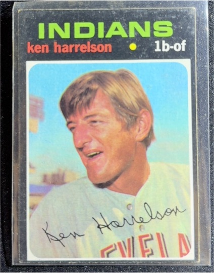 1971 Topps #510 Ken Harrelson — front