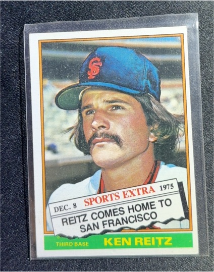 1976 Topps Traded #158T Ken Reitz — front