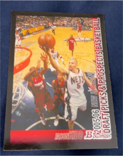 2005-06 Bowman Draft Picks & Prospects #20 Jason Kidd — front