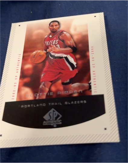 2002-03 Upper Deck SP Authentic #75 Scottie Pippen — front