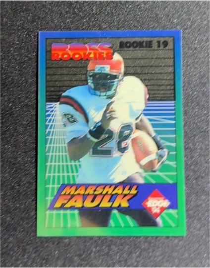 1994 Collector's Edge #19 Marshall Faulk Boss Rookies — front