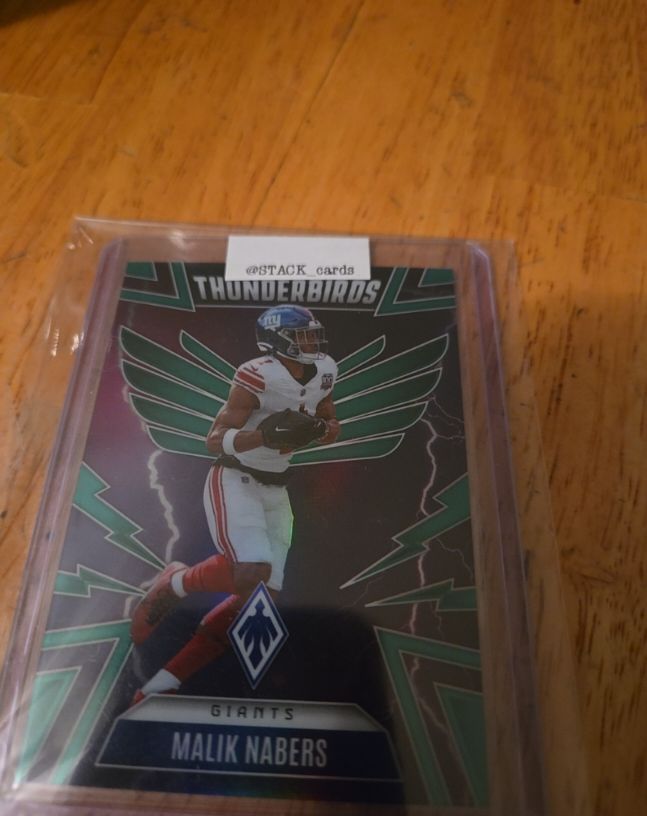 2025 Panini Phoenix Thunderbirds #39 Malik Nabers — front
