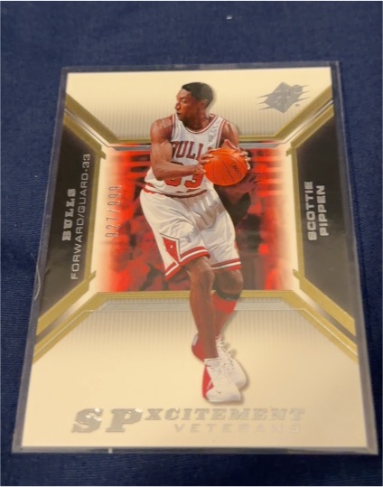 2005-06 Upper Deck SPx #XCV39 Scottie Pippen SPxcitement Veterans — front