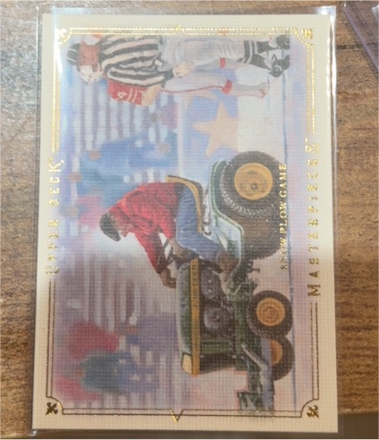 2008 Upper Deck Masterpieces #80 Snow Plow Game — front