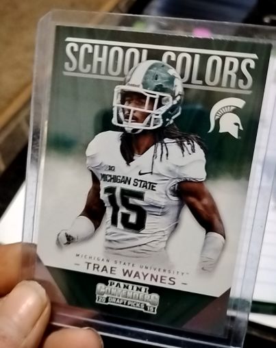 2015 Panini Contenders Draft Picks #46 Trae Waynes School Colors — front