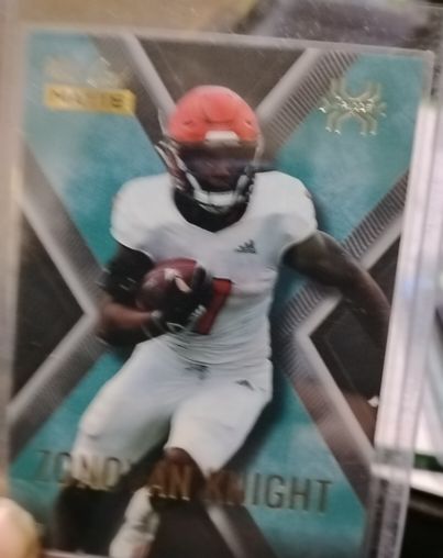 2022 Wild Card Matte X-Plode #MXP-50 Zonovan Knight — front