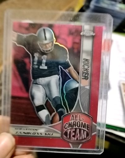 2024 Topps Chrome All-Chrome Team #ACT-24 Sebastian Janikowski — front