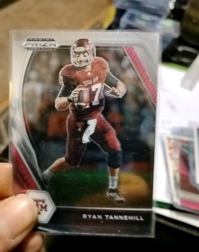 2021 Panini Prizm Draft Picks #18 Ryan Tannehill Texas A&M Aggies — front