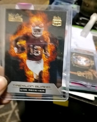 2022 Wild Card Matte #RH-25 Treylon Burks Rookie Heat — front