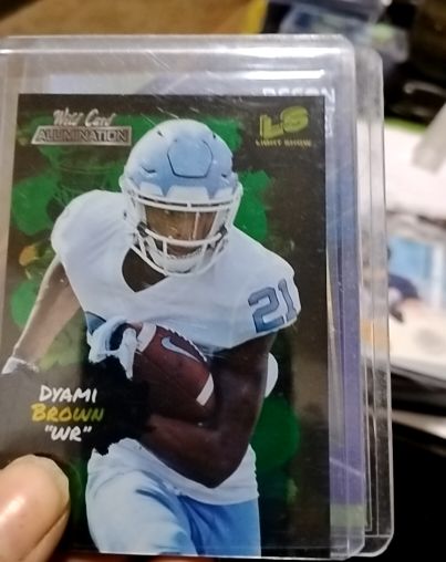 2021 Wild Card Alumination #LS-36 Dyami Brown — front
