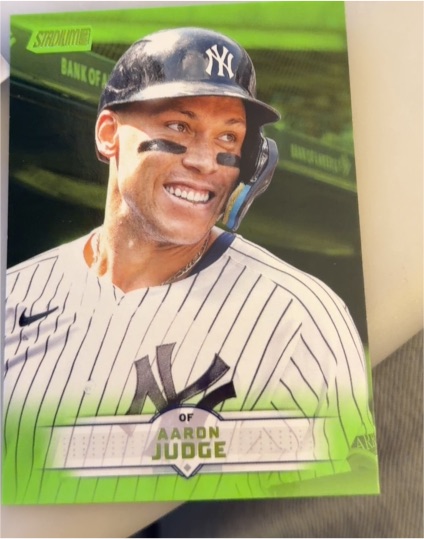 2025 Topps Stadium Club #139 Aaron Judge — front