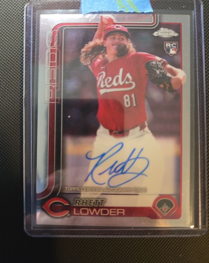 2025 Topps Chrome #RA-RL Rhett Lowder — front
