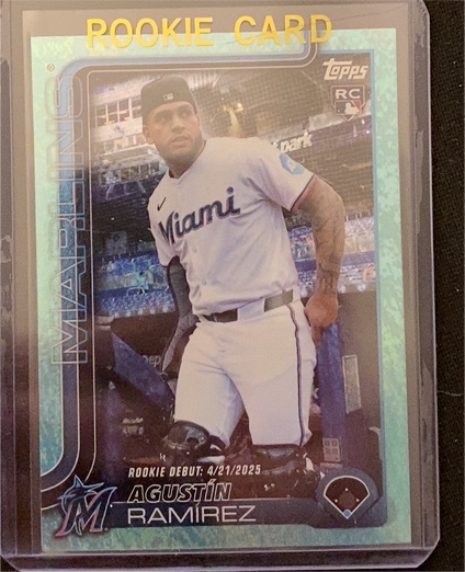 2025 Topps Update #US332 Agustin Ramirez — front