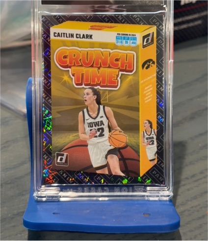 2024 Panini Caitlin Clark Collection Crunch Time #SS-CT1 Caitlin Clark — front