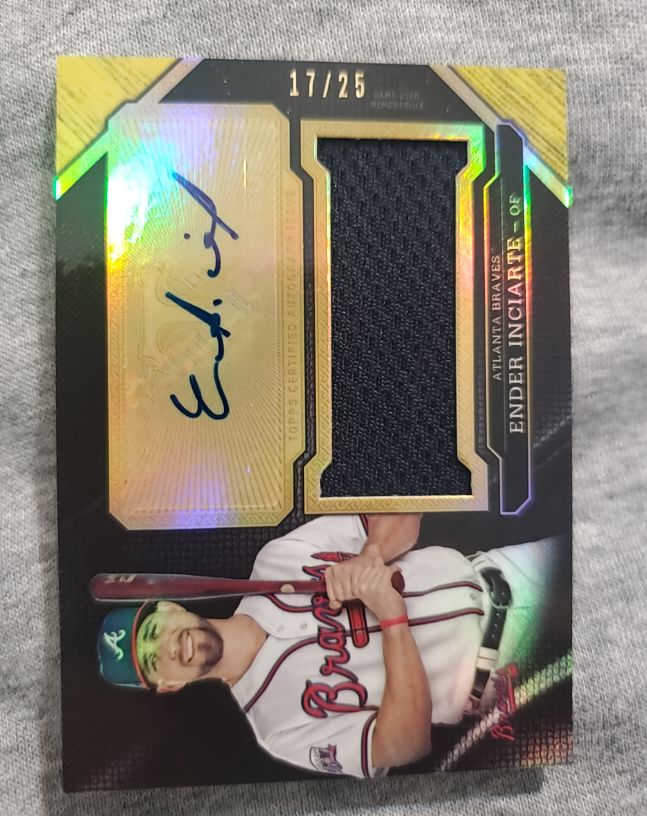 2016 Topps Triple Threads #UAJR-EI Ender Inciarte — front