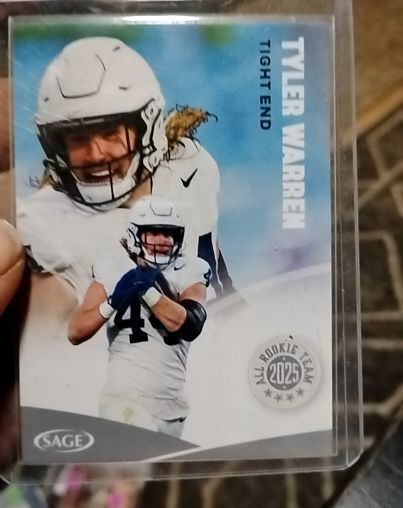 2025 Sage High Series #160 Tyler Warren — front