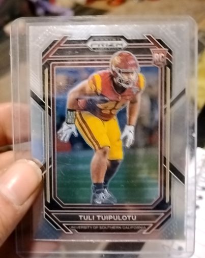 2023 Panini Prizm Draft Picks #171 Tuli Tuipulotu Rookie Card — front