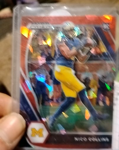 2021 Panini Prizm Draft Picks #114 Nico Collins — front
