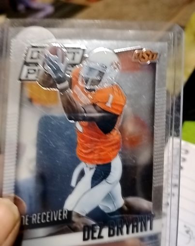 2015 Panini Prizm Draft Picks #34 Dez Bryant — front