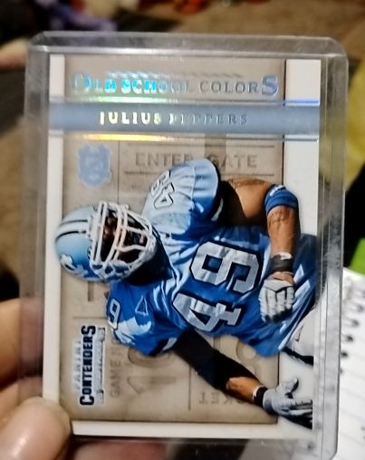 2015 Panini Contenders Draft Picks Old School Colors #30 Julius Peppers — front