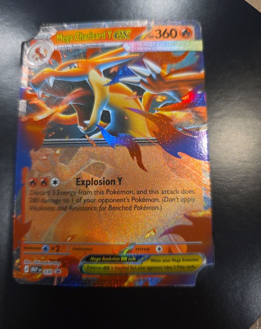 Mega Charizard Y EX #030 Pokémon Promo — front