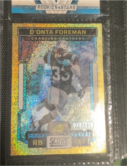 2023 Panini Score #45 D'Onta Foreman — front