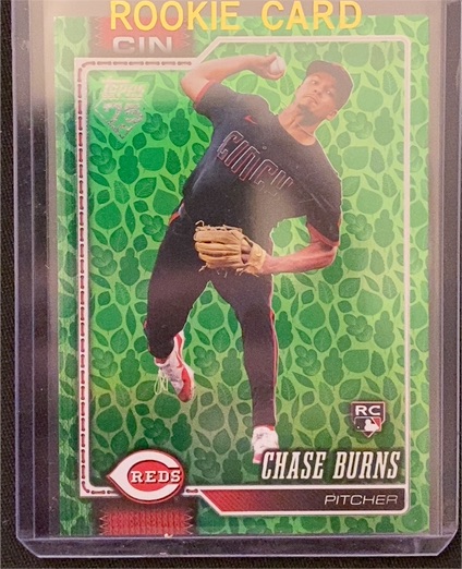 2026 Topps Series 1 #312 Chase Burns — front