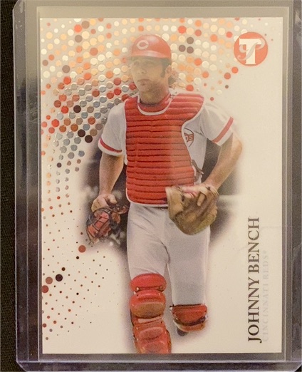 2022 Topps Pristine #37 Johnny Bench — front